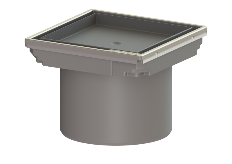 Aufsatzstück System 100, befliesbar, V2A, K 3 | 2005-09-26