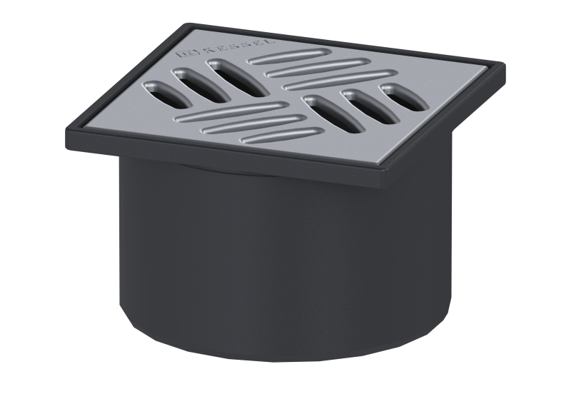 Aufsatzstück Schlitzrost, V2A, 130 x 130 mm, K 3 | 2007-10-02