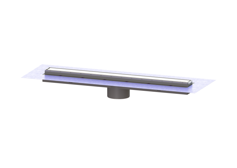 Aufsatzstück Linearis Comfort L: 850 mm, System 125, WaD, K 3 | 2017-09-07