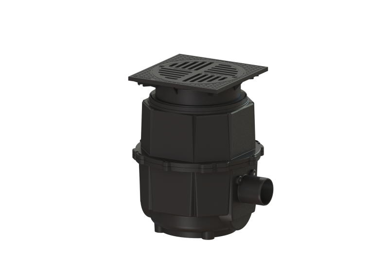 Hofablauf System 400, DN 100, A, 460 - 590 mm, RSV | 1963-07-01
