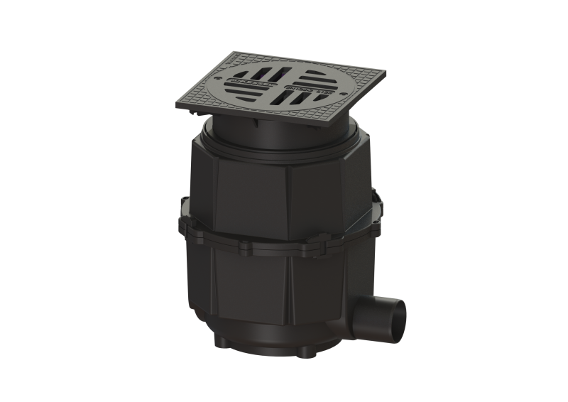 Hofablauf System 400, DN 100, B, 580 - 710 mm | 1963-07-01