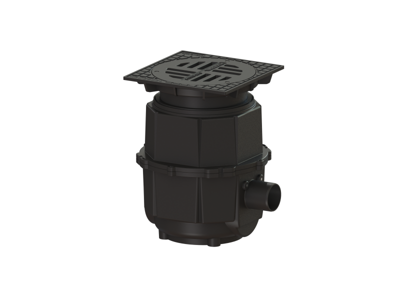 Hofablauf System 400, DN 100, D, 460 - 590 mm, RSV | 1963-07-01
