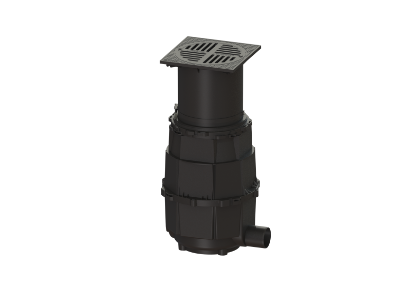 Hofablauf System 400, DN 100, A, 730 - 1080 mm | 1963-07-01