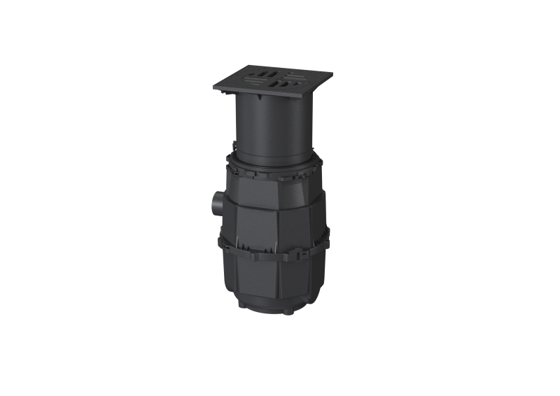 Hofablauf System 400, DN 100, B, Tauchbogen | 2015-08-21