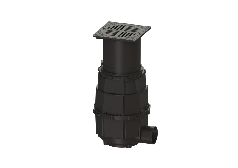 Hofablauf System 400, DN 150, A, 730 - 1080 mm | 1963-07-01
