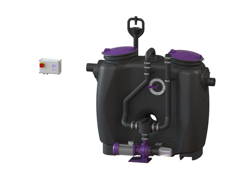 Fettabscheider EasyClean free NS 2, Mix & Pump | 2013-10-01