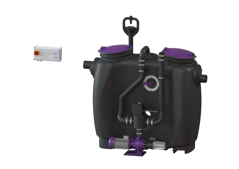 Fettabscheider EasyClean free NS 2, Auto Mix & Pump | 2013-10-01