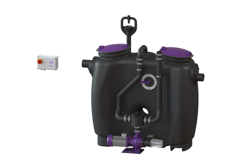 Fettabscheider EasyClean free NS 3, Mix & Pump | 2013-10-01
