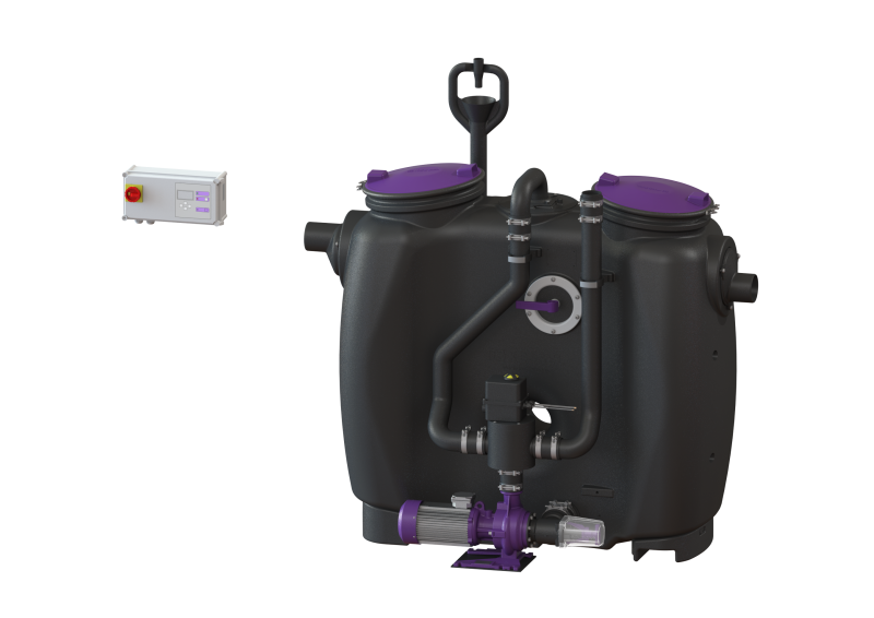 Fettabscheider EasyClean free NS 3, Auto Mix & Pump, SonicControl | 2013-10-01