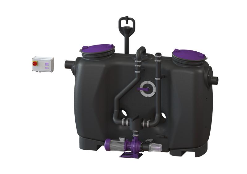 Fettabscheider EasyClean free NS 4, Mix & Pump, SonicControl | 2013-10-01
