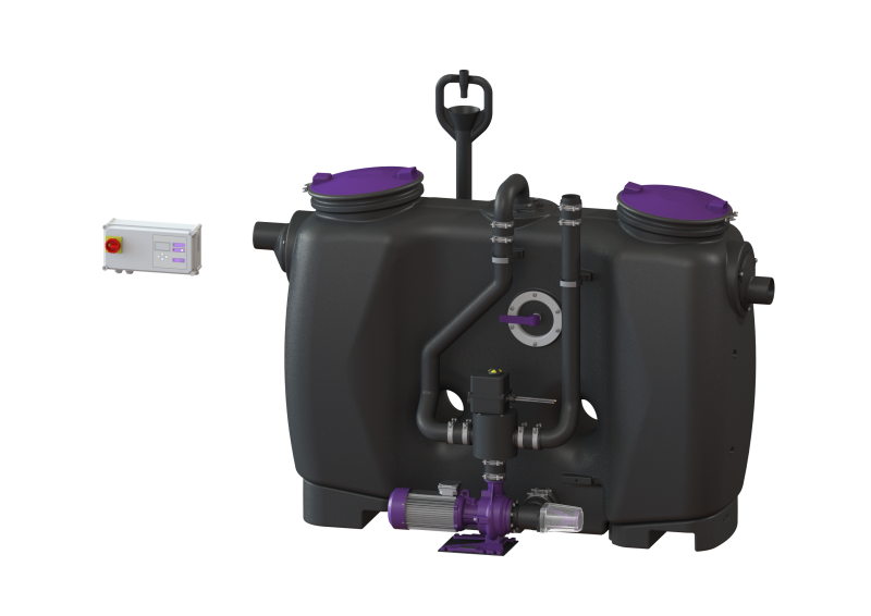 Fettabscheider EasyClean free NS 4, Auto Mix & Pump, SonicControl | 2013-10-01