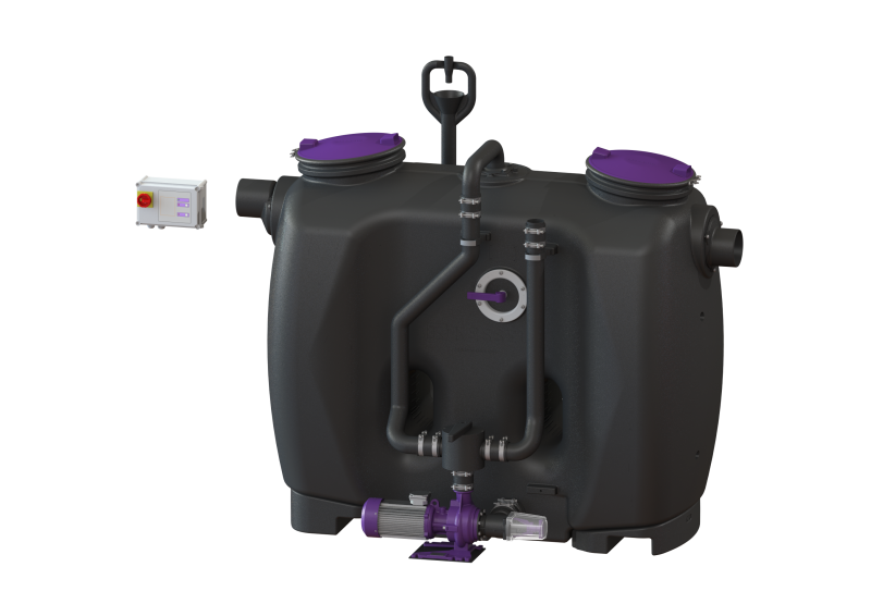 Fettabscheider EasyClean free NS 7, Mix & Pump | 2013-10-01
