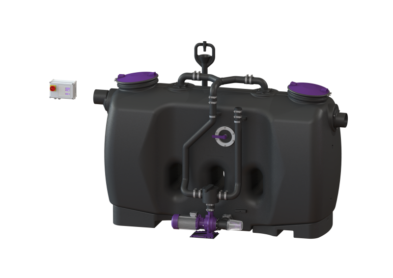 Fettabscheider EasyClean free NS 10, Mix & Pump, SonicControl | 2013-10-01