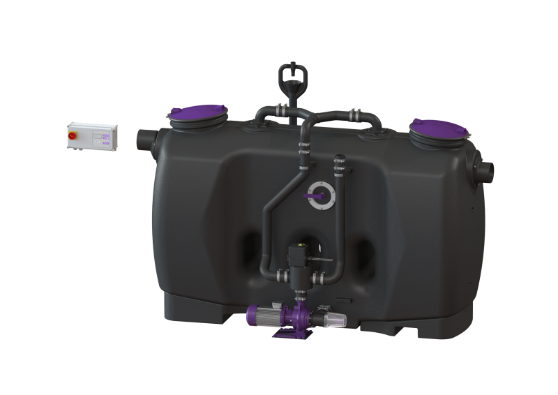 Fettabscheider EasyClean free NS 10, Auto Mix & Pump, SonicControl | 2013-10-01