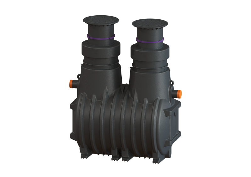 Fettabscheider EasyClean ground NS 15, Standard, 1130-1755 mm, Kl. A/B | 2016-08-01