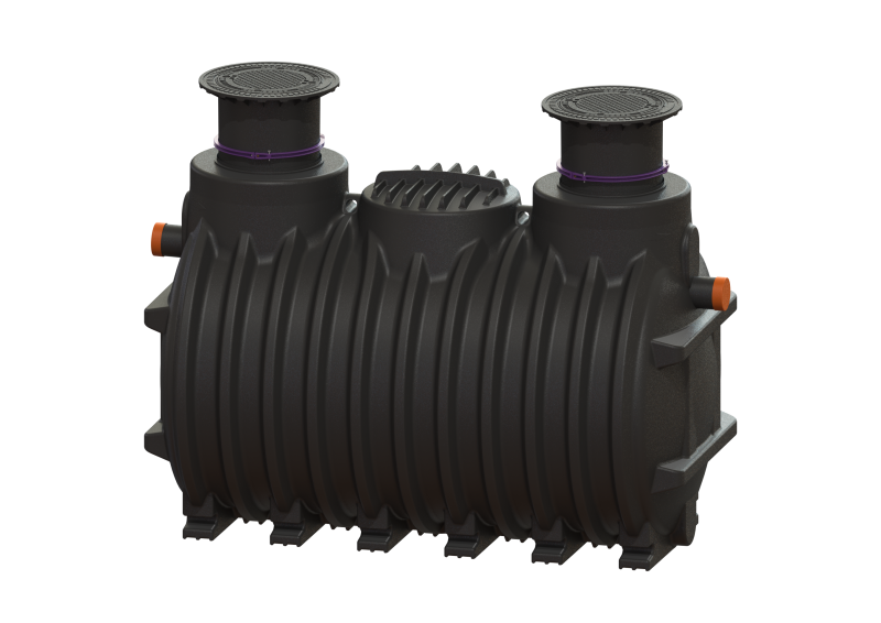 Fettabscheider EasyClean ground NS 25, Standard, 800-1235 mm, Klasse A/B | 2015-01-01