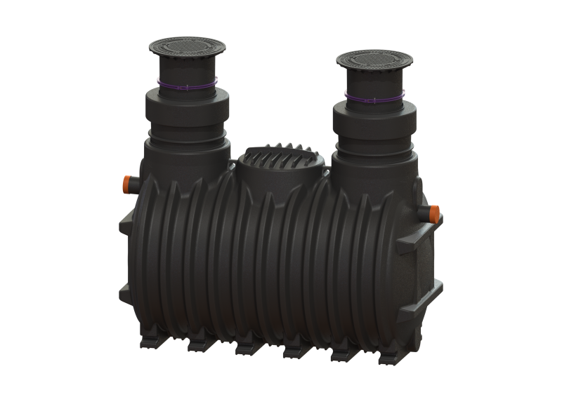 Fettabscheider EasyClean ground NS 25, Standard, 1155-1775 mm, Kl. A/B | 2016-08-01
