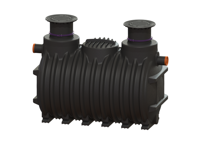 Fettabscheider EasyClean ground NS 35, Standard, 650-1085 mm, Klasse A/B | 2015-01-01