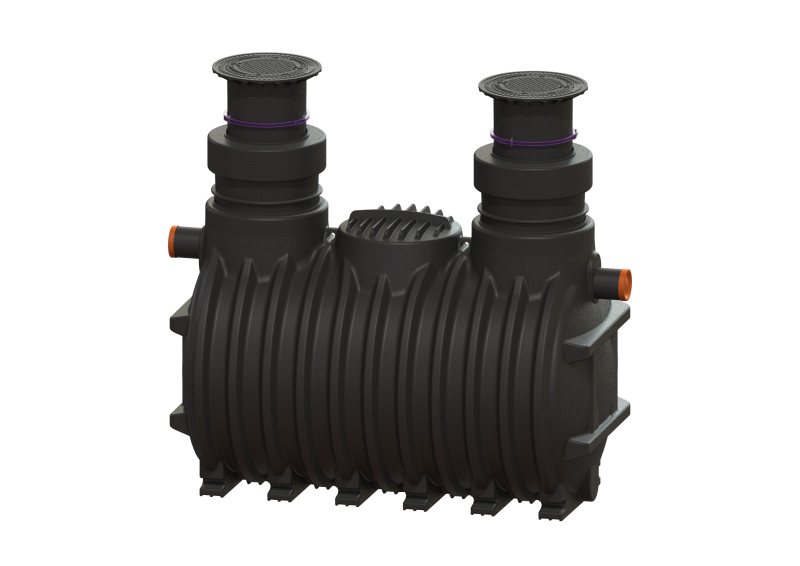 Fettabscheider EasyClean ground NS 35, Standard, 1005-1625 mm, Kl. A/B | 2016-08-01