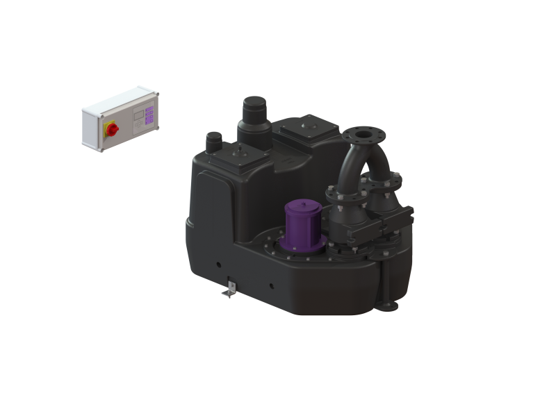 Hebeanlage Aqualift XL 200 l Duo, SPF 3000-S1, Rückflussverh. | 2013-04-01