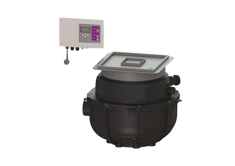 Hebeanlage Aqualift M Underfloor, Duo, GTF 500, res, befl. | 2019-05-01