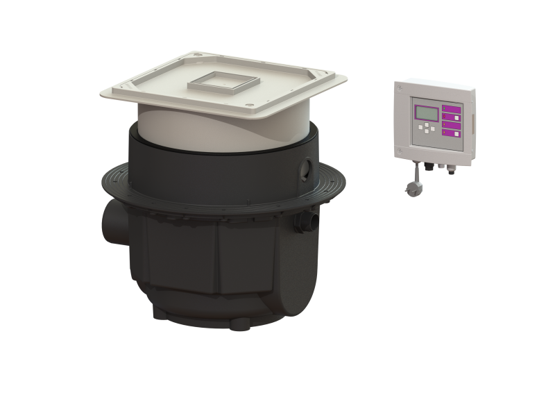 Hebeanlage Aqualift F Tronic, KTP 1000, Bodenplatte, befl. | 2012-03-01