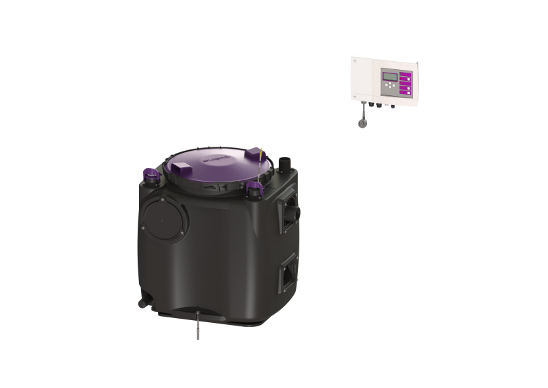 Hebeanlage Aqualift 100 Duo, GTF 1250, freie Aufstellung | 2021-04-01