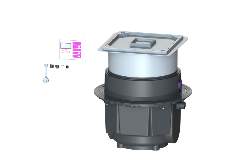Hebeanlage Aqualift S Duo, KTP 500-S1, Bodenplatte, befliesbar | 2012-01-01