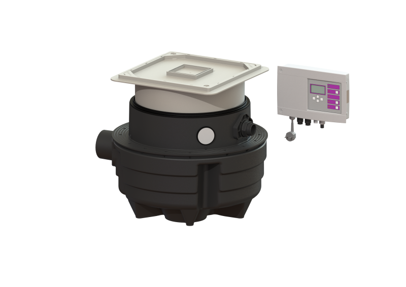 Hebeanlage Aqualift M Duo, SPZ 1000, Bodenplatte, befliesbar | 2015-12-01