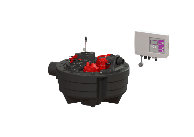 Hebeanlage Aqualift M Duo, KTP 1000, freie Aufstellung | 2015-12-01