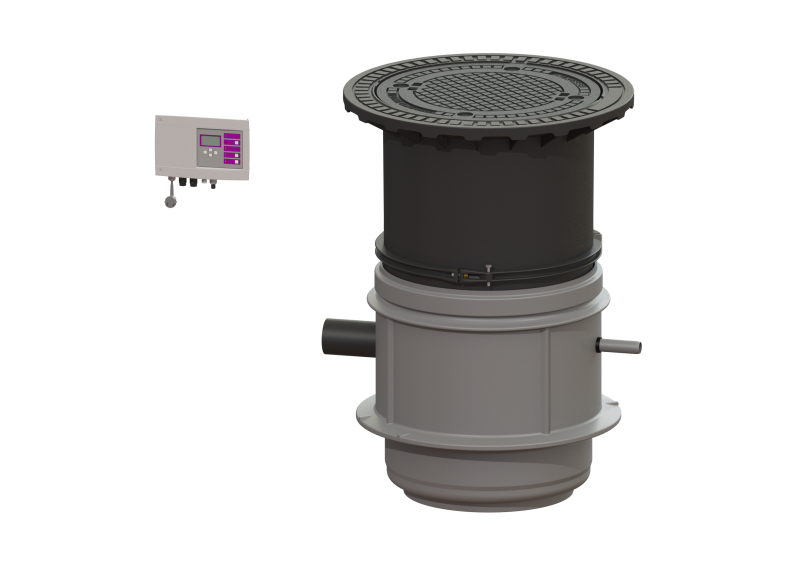 Pumpstation Aquapump Medium Duo, KTP 500-S1, 800-1200 mm, D | 2010-04-01