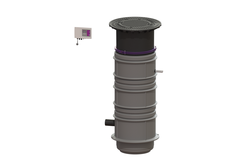 Pumpstation Aquapump Medium Duo, GTF 600, 1800-2250 mm, Klasse B | 2017-02-01
