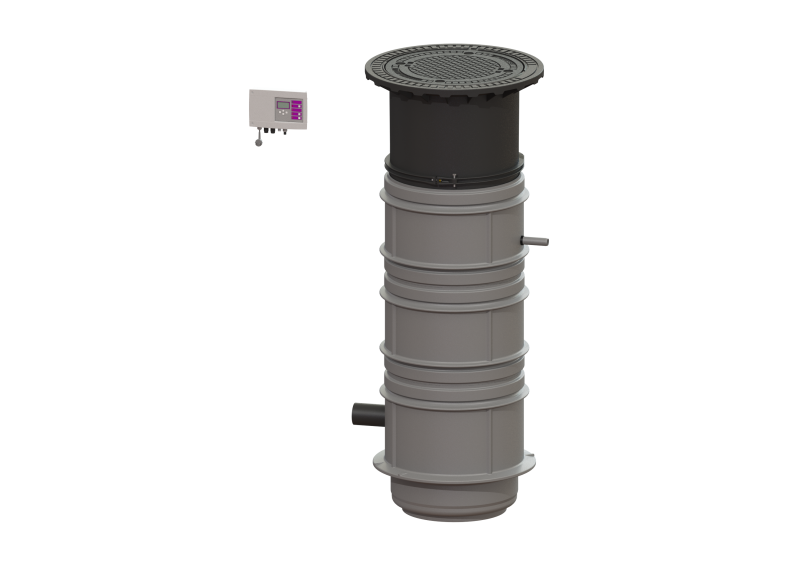 Pumpstation Aquapump Medium Duo, KTP 500-S1, 1800-2250 mm, D | 2010-04-01