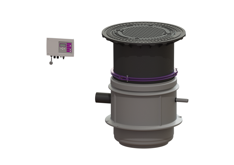 Pumpstation Aquapump Medium Duo, GTF 1200, 800-1250 mm, Klasse B | 2017-02-01