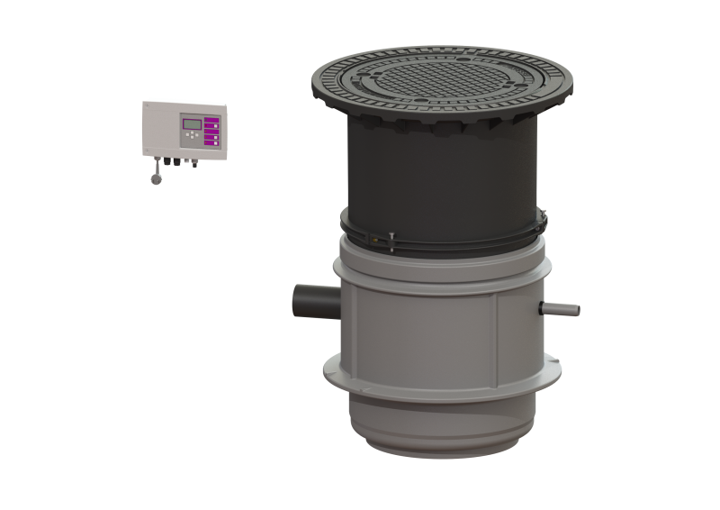 Pumpstation Aquapump Medium Duo, GTF 1200-S3, 800-1200 mm, D | 2010-04-01