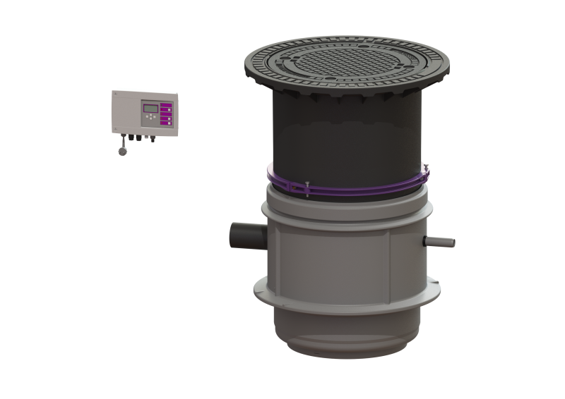 Pumpstation Aquapump Medium Duo, GTF 1200, 800-1250 mm, Klasse D | 2017-02-01