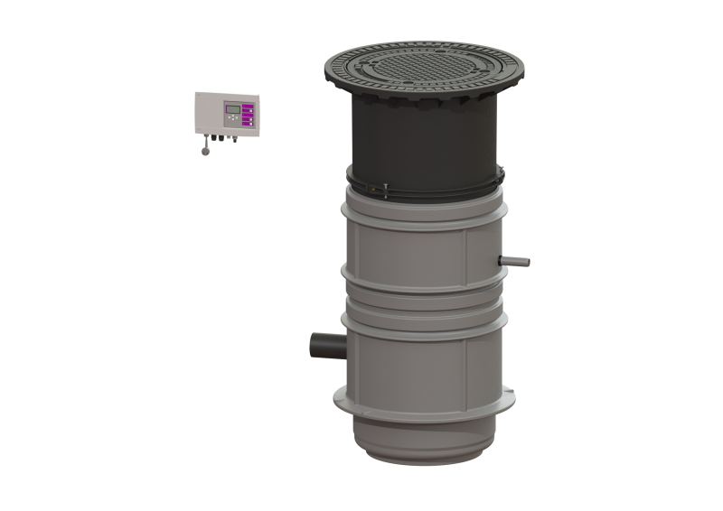 Pumpstation Aquapump Medium Duo, GTF 1200-S3, 1300-1750 mm, D | 2010-04-01