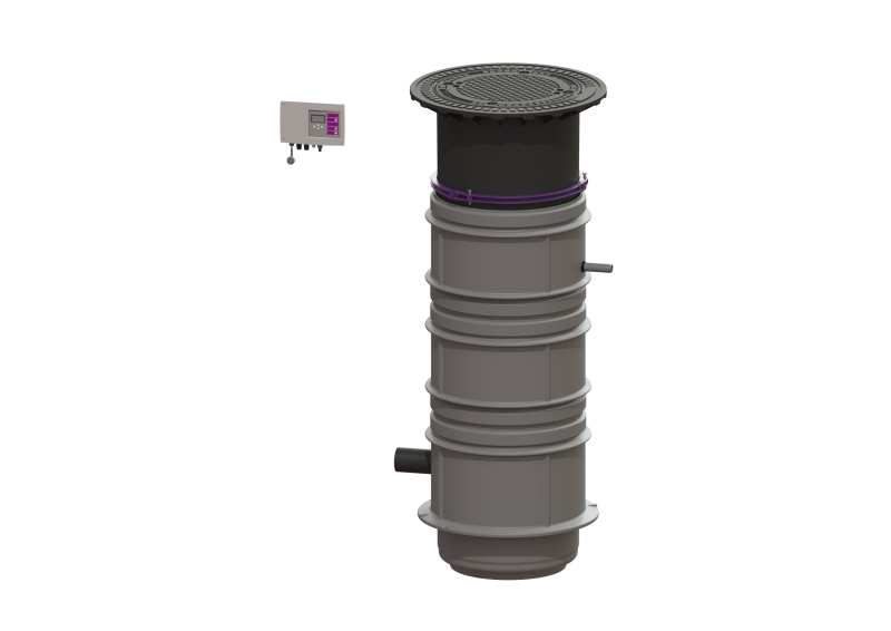 Pumpstation Aquapump Medium Duo, GTF 1200, 1800-2250 mm, Klasse B | 2017-02-01