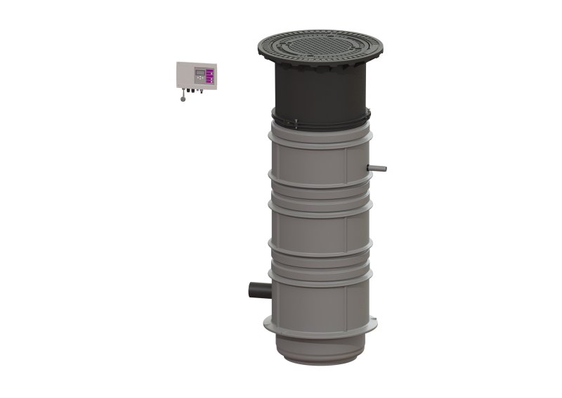Pumpstation Aquapump Medium Duo, GTF 1200-S3, 1800-2250 mm, D | 2010-04-01