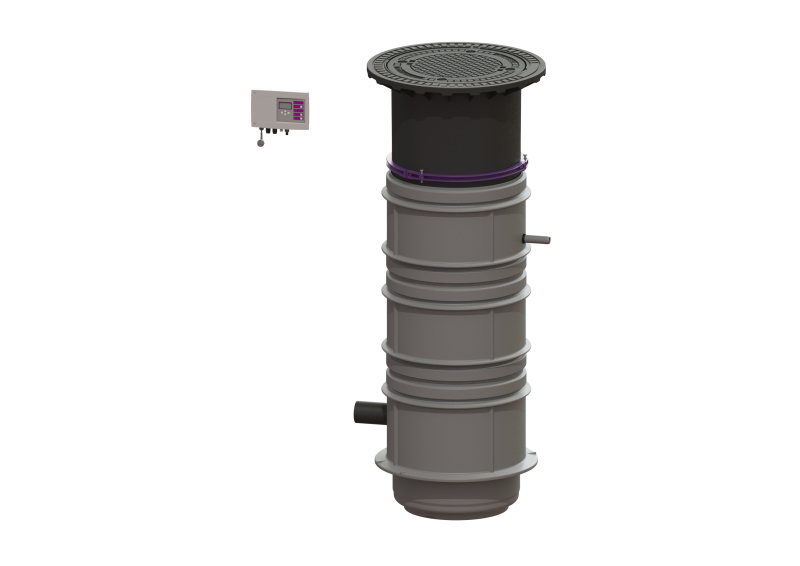 Pumpstation Aquapump Medium Duo, GTF 1200, 1800-2250 mm, Klasse D | 2017-02-01