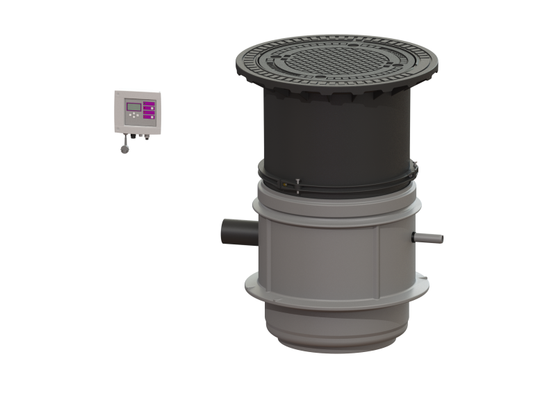 Pumpstation Aquapump Medium Tronic, GTF 1200-S3, 800-1200 mm, D | 2010-04-01