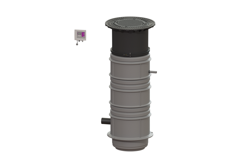 Pumpstation Aquapump Medium Tronic, GTF 1200-S3, 1800-2250 mm, B | 2010-04-01