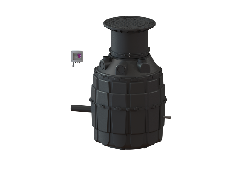 Pumpstation Aqualift S LW 1000 Tronic, KTP 500, 4630-5130 mm, D | 2017-02-01