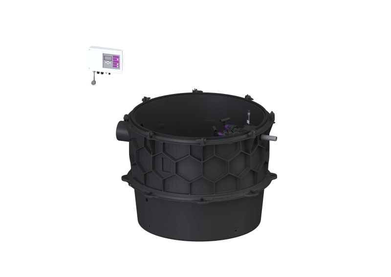 Pumpstation Aquapump XL Duo, GTF 600-S1, Tauchglocke | 2017-06-01