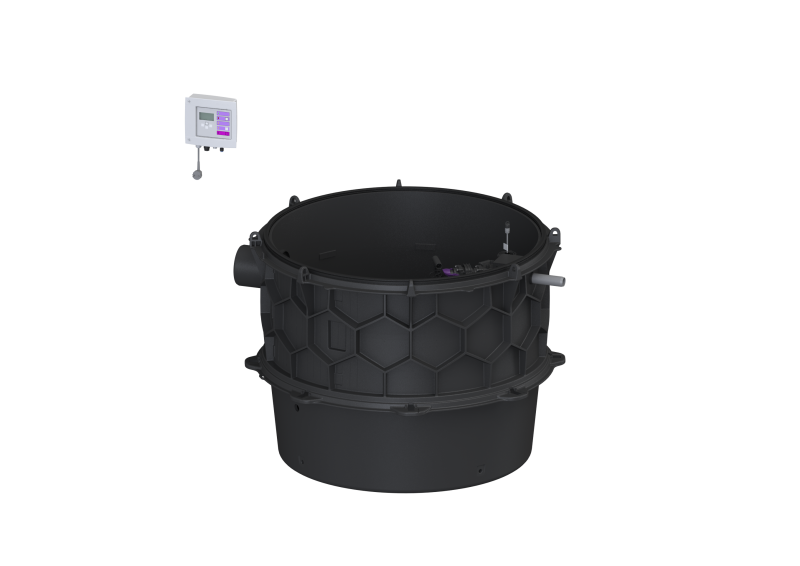 Pumpstation Aquapump XL Tronic, GTF 1200-S1, Tauchglocke | 2016-11-14