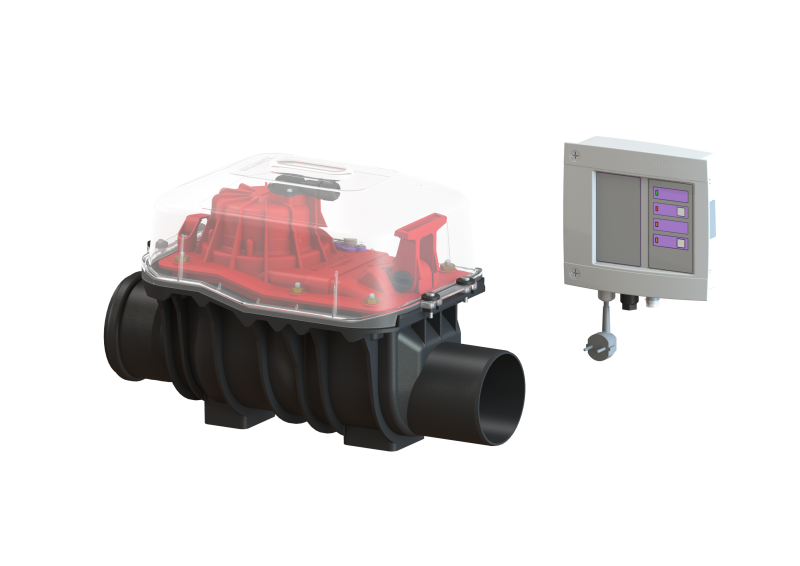 Rückstaupumpanlage Pumpfix F Standard, DN 125, freiliegend | 1997-01-01