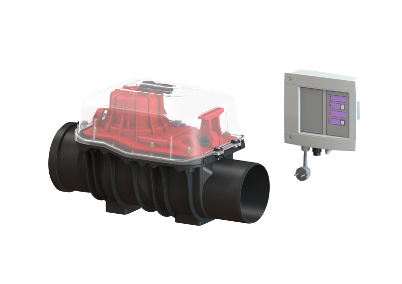 Rückstaupumpanlage Pumpfix F Standard, DN 150, freiliegend | 1997-01-01