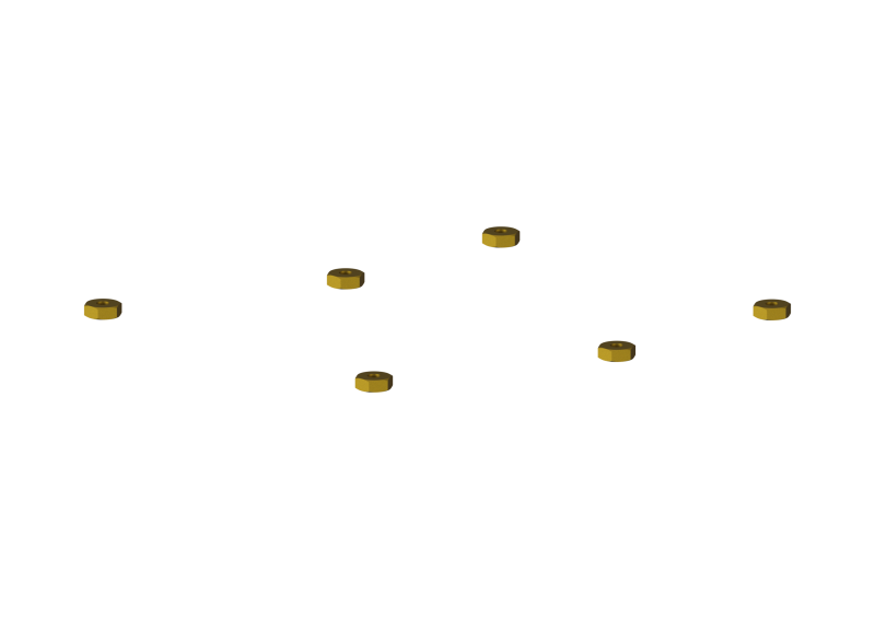 Sechskantmutter Set 